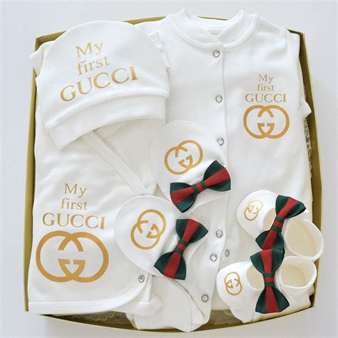 gucci newborn clothes|luxury newborn baby clothes.